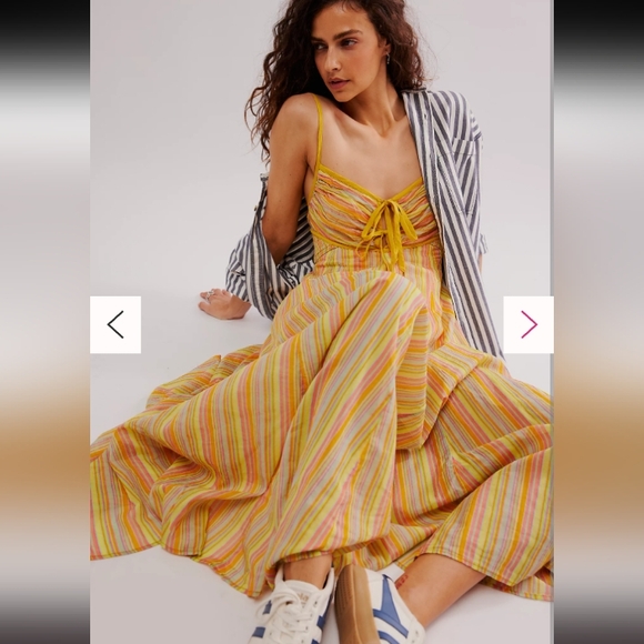 Free People Dreamweaver Maxi Dress Small - Picture 3 of 13